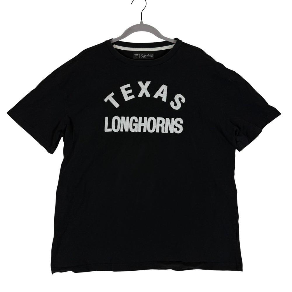 Fanatics Signature Texas Longhorns Shirt Mens XL Black NCAA Football Graphic Tee